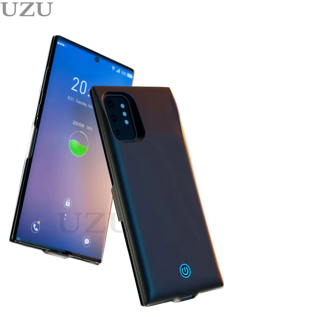 7000 мАч Высокая емкость зарядное устройство чехол для samsung Galaxy Note 10 Pro Внешняя беспроводная зарядная крышка для samsung Galaxy Note 10