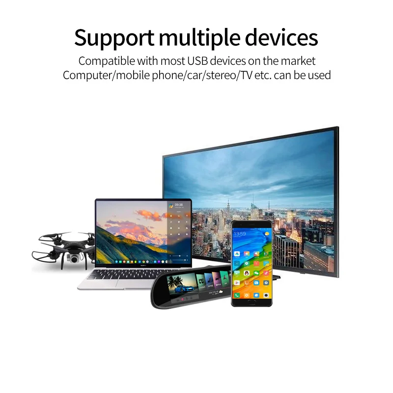2 in 1 Type C to Micro SD TF Card Reader card reader,otg adapter,usb to type c adapter,sd card reader Type-C to USB 2.0 OTG Adapter for PC Laptop Android Smart Phone Converter