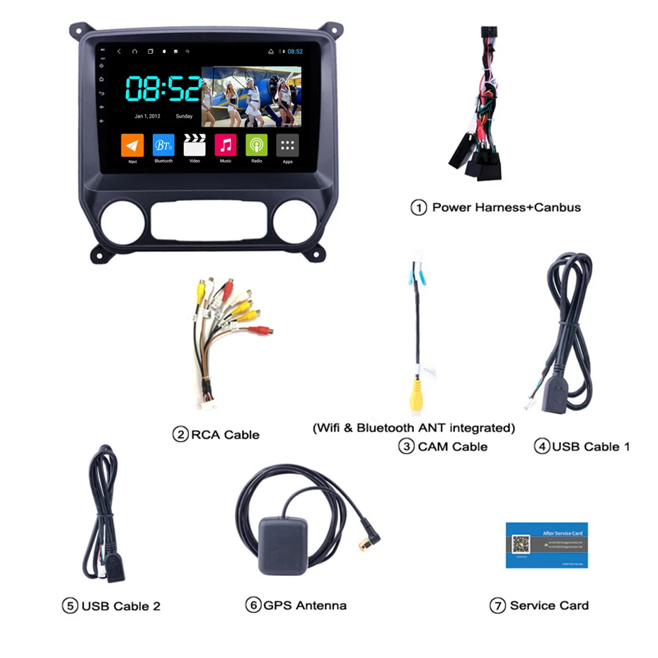 Android 8,1 автомобильный DVD 1din мультимедийная система Navi для Chevrolet Colorado- Автомобильный gps навигатор стерео головное устройство BT SWC wifi