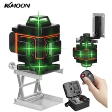Multifunzionale 4D 16 Linee di Livello del Laser 360 Self-leveling Linea Trasversale Verticale e Orizzontale Linee Laser Dispositivo di Livellamento 12 linee