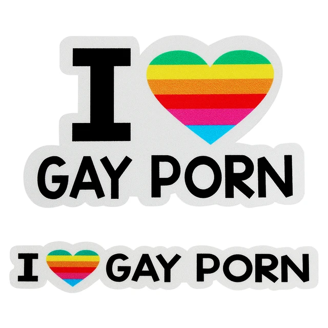 640px x 640px - Funny Creative I Love Gay Porn Car Sticker Decal for Skoda Yeti Octavia  Rapid Fabia Superb Kodiaq Scala Karoq - AliExpress