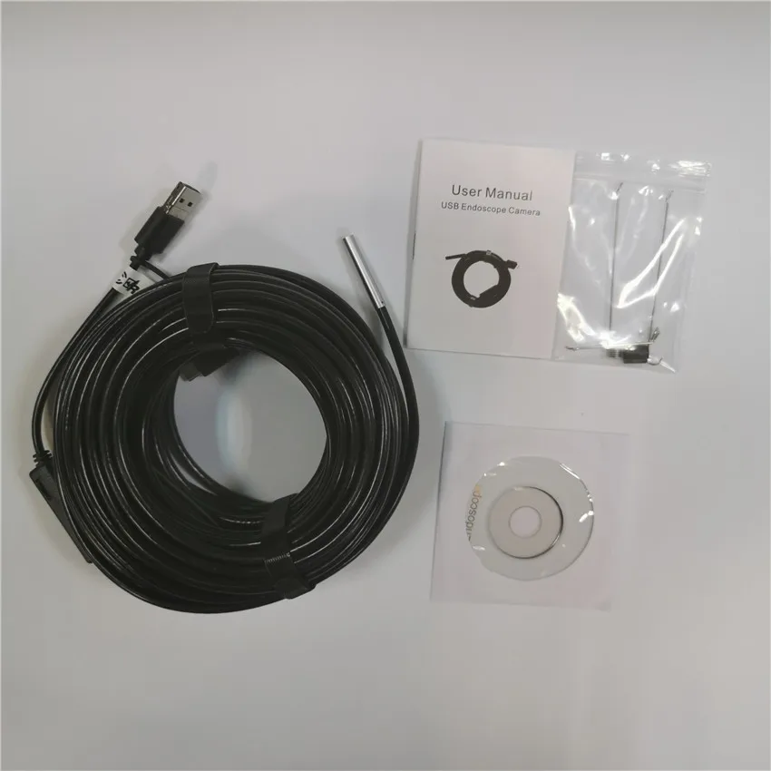 USB 2 0 Micro Type C эндоскоп инспекционная бороскоп камера HD 5 мм 6 регулируемый