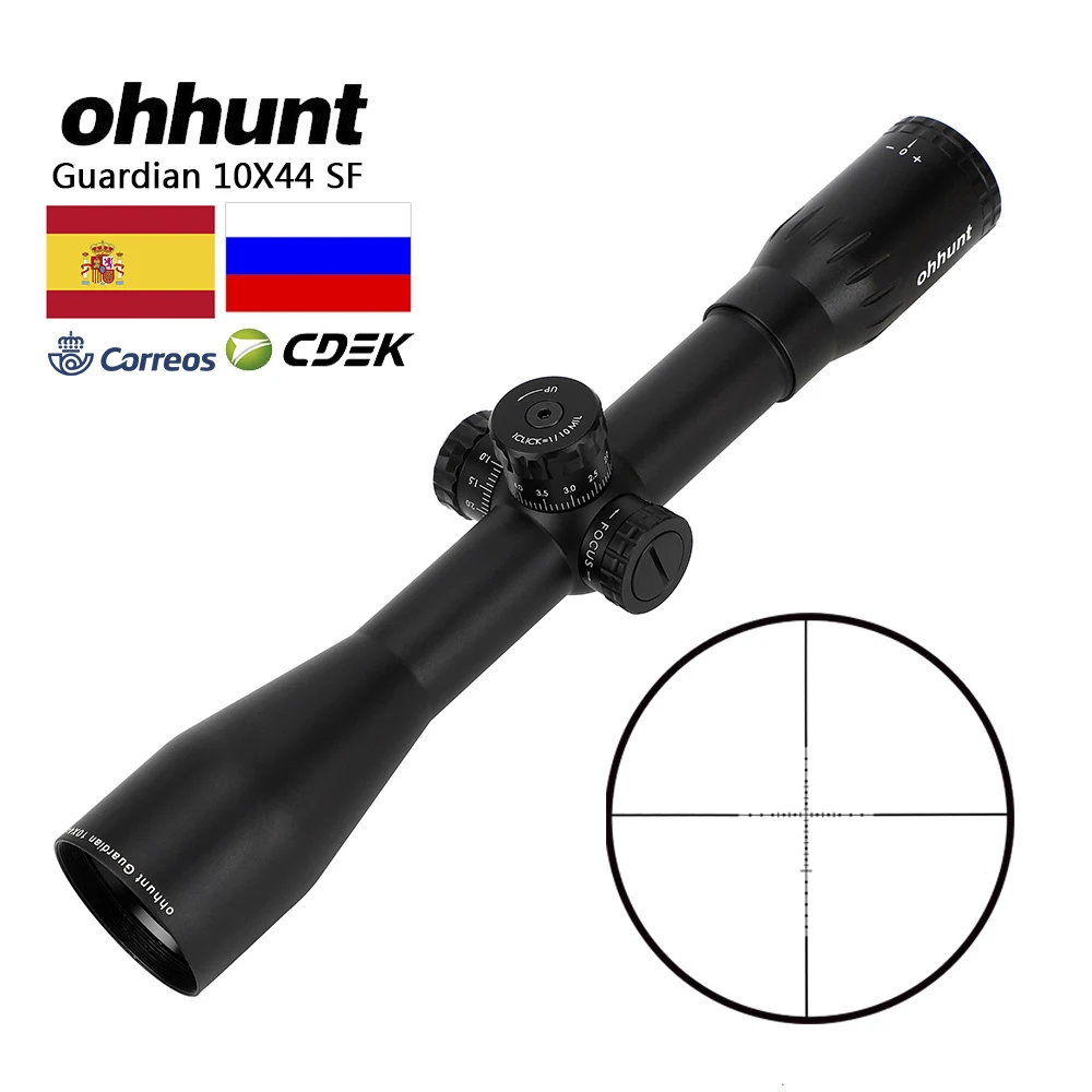 Ohhunt Guardian 10X44 SF охотничий оптический прицел с проволочной сеткой для тактической