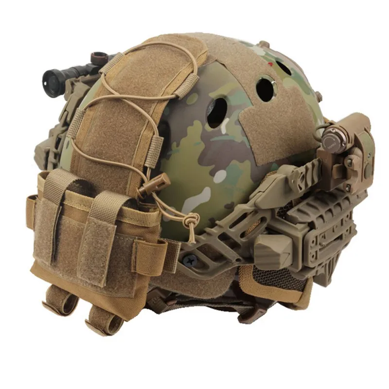 

Tactical Helmet Battery Pouch MK2 Helmet Battery Pack Helmet Counterweight Pack Accessory For Airsoft Hunting
