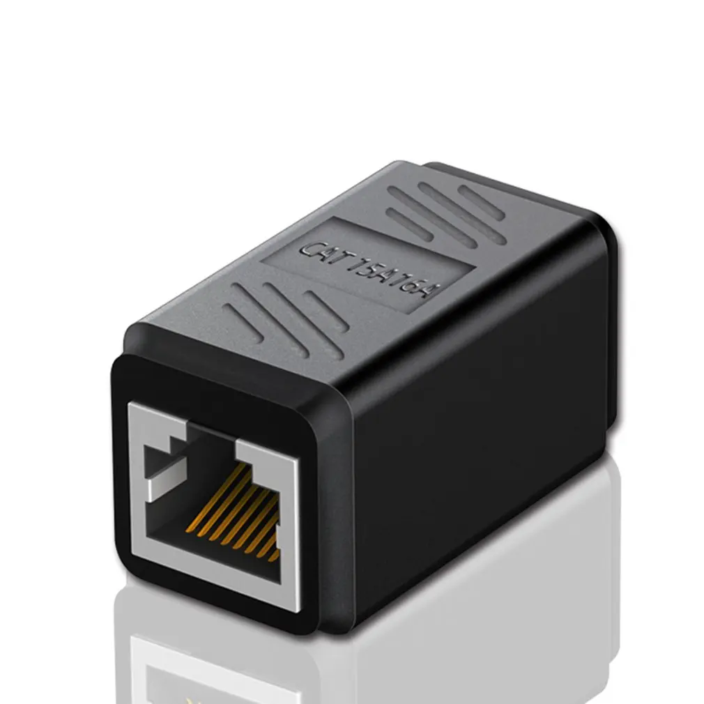 

RJ45 Connector Cat7/6 Ethernet Adapter Network Extender Convertor Extension Cable for Ethernet Cable Female to Female