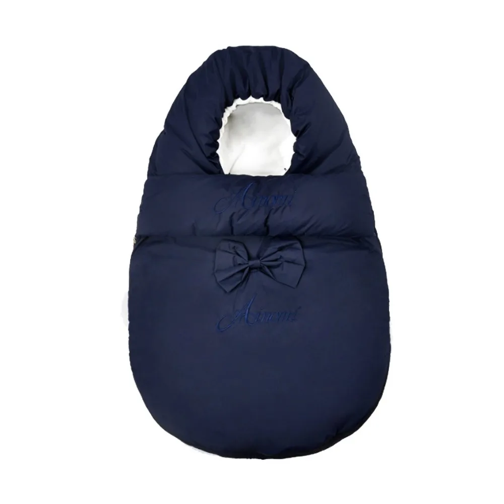 Зимние теплые спальные мешки для новорожденных; плотное хлопковое Пеленальное Одеяло-кокон для малышей; спальные мешки
