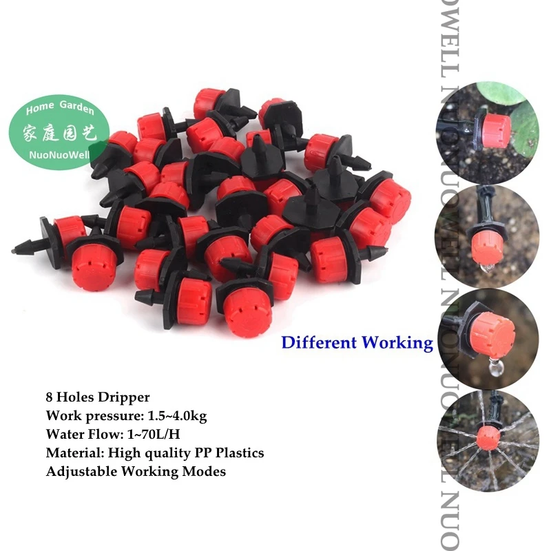 Садовая система капельного орошения шланг 10 м наборы для микрополива цветочный