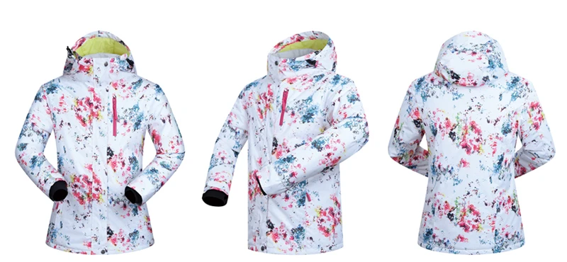 Ski Jacket Extra Warm Women Long Hooded Winter Snowboard Wear Thick Coat Clothing Camping Snow Skiing Outdoor Waterproof Hoodies