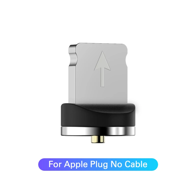 iphone plug-only Магнитный кабель Posugear, 1 м, 2 м, Micro usb type C, быстрая зарядка, Microusb type-C, Магнитный зарядный провод, usb c для iphone11 pro X Xs Xr - Цвет: iphone plug-only
