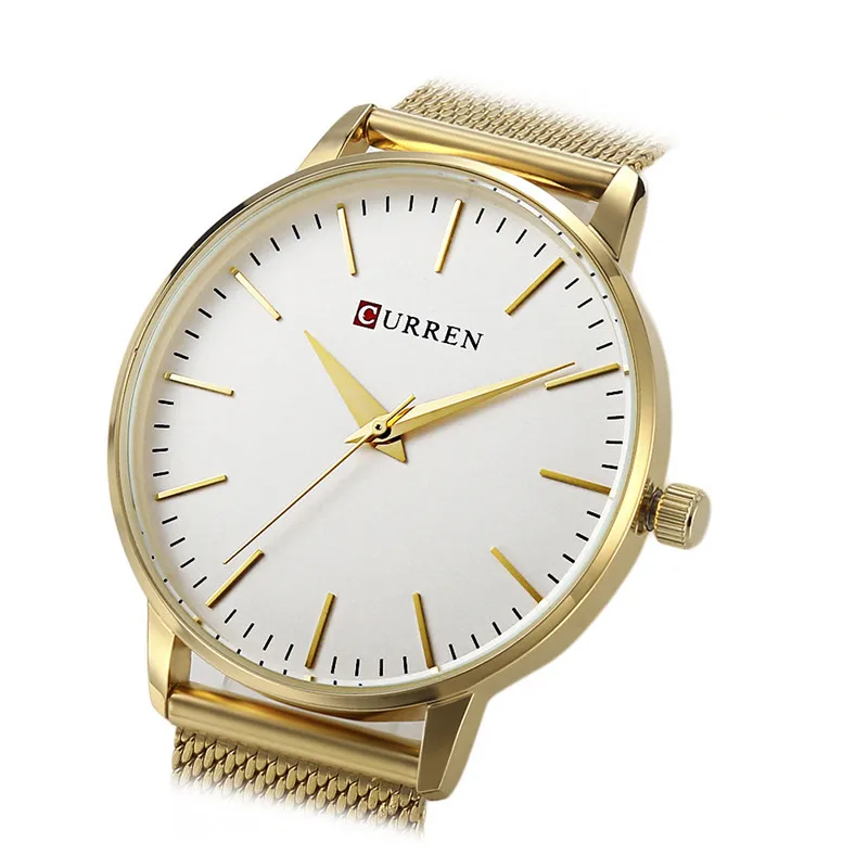 

Top CURREN Women Watches Brand Mesh Ladies Quartz Women Watches Wrist Watch Sport Relogio Feminino Montre Femme 9021