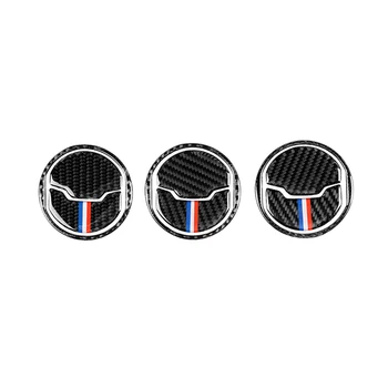 

9pcs Air Vent Outlet Frame Trim 9pc 9x Interior For Ford Mustang 2015-19 Sticker