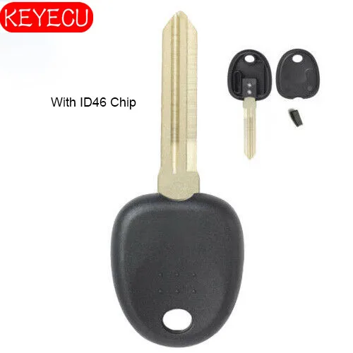KEYECU Uncut Ignition Transponder Key ID46 Chip Fob for Hyundai Santa Fe Elantra Tucson | Автомобили и мотоциклы