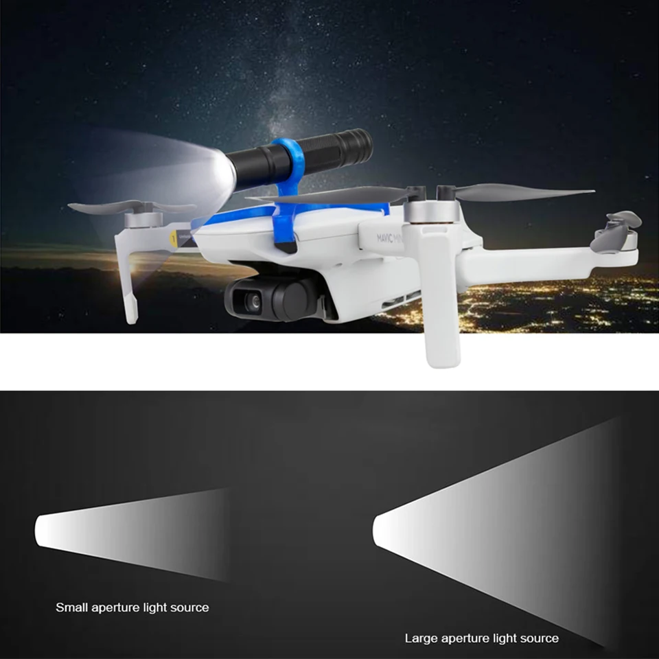 Регулируемый светодиодный светильник для DJI Mavic Mini Drone ночной F светильник Руководство по поиску Расширенная лампа навигационный Дрон светильник Точечный светильник