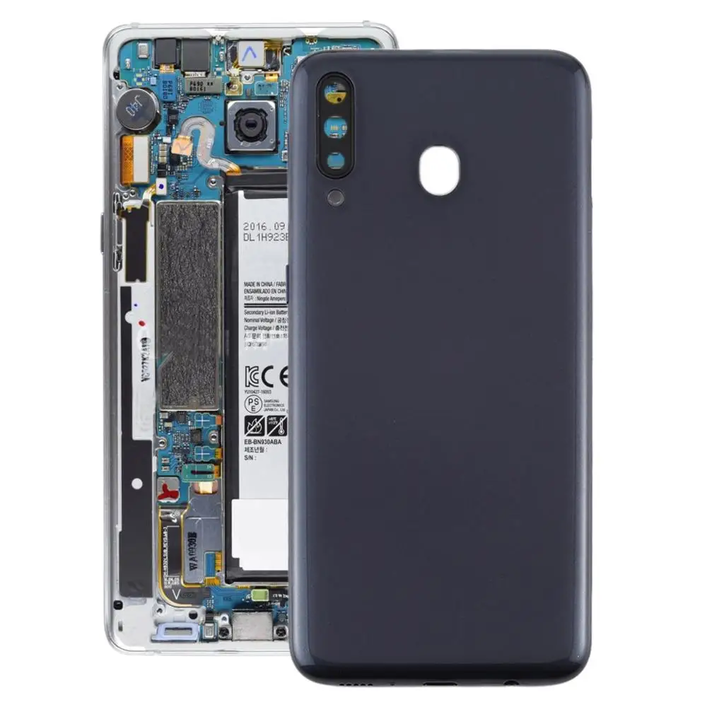 Серый Задняя крышка батареи для Galaxy M30 SM-M305F/DS, SM-M305FN/DS, SM-M305G/DS - Цвет: Серый