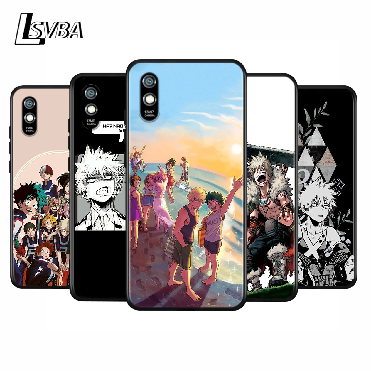 Silicone Cover Anime My Hero Academia For Xiaomi Redmi 9 9T 9C 8 7 6 Pro 9AT 9A 8A 7A 6A S2 5 5A 4X Plus Phone Case | Мобильные