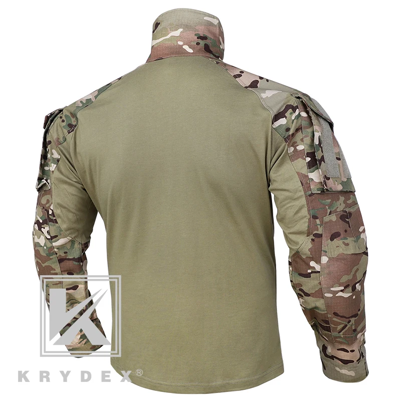 KRYDEX G3 KŰzd Ing vel Szeglet Lábszárvédő számára Hajtó kültéri CP stílusú tops Harcászati BDU ruhák MC Tigris csíkok shirts