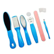 Набор для маникюра и педикюра, 8 видов, полировка, пилка для маникюра, полировка, шлифовальный лак, инструменты для маникюра