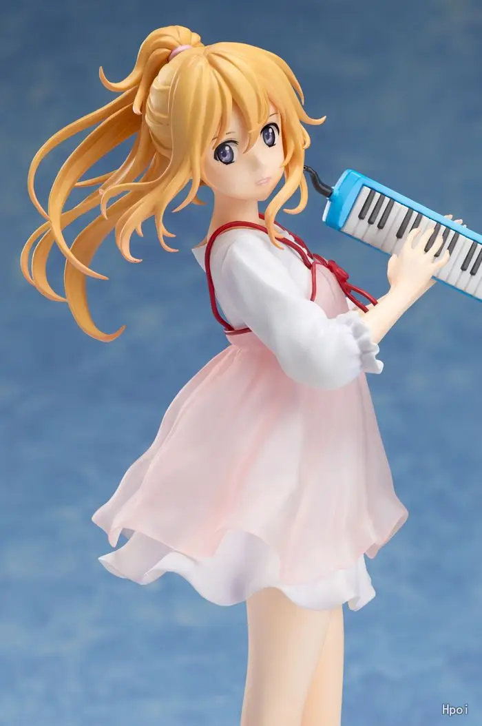 20 см ваша лежа в апреля Kaori Miyazono фигурка Аниме Кукла ПВХ Новая коллекция Фигурки игрушки Brinquedos коллекция OPP сумка