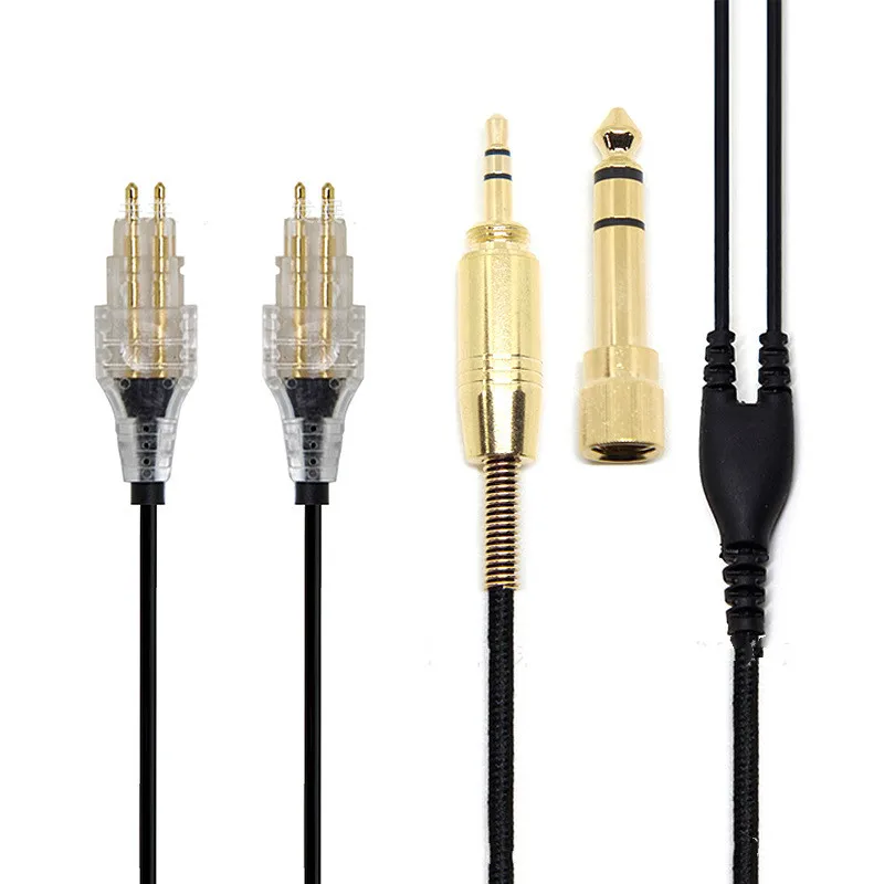 DIY Replacement Headphone Cable Cords for Sennheiser HD560 HD580 HD600 HD650 HD540 HD420 Headphone Cable Upgrate Audio Cable