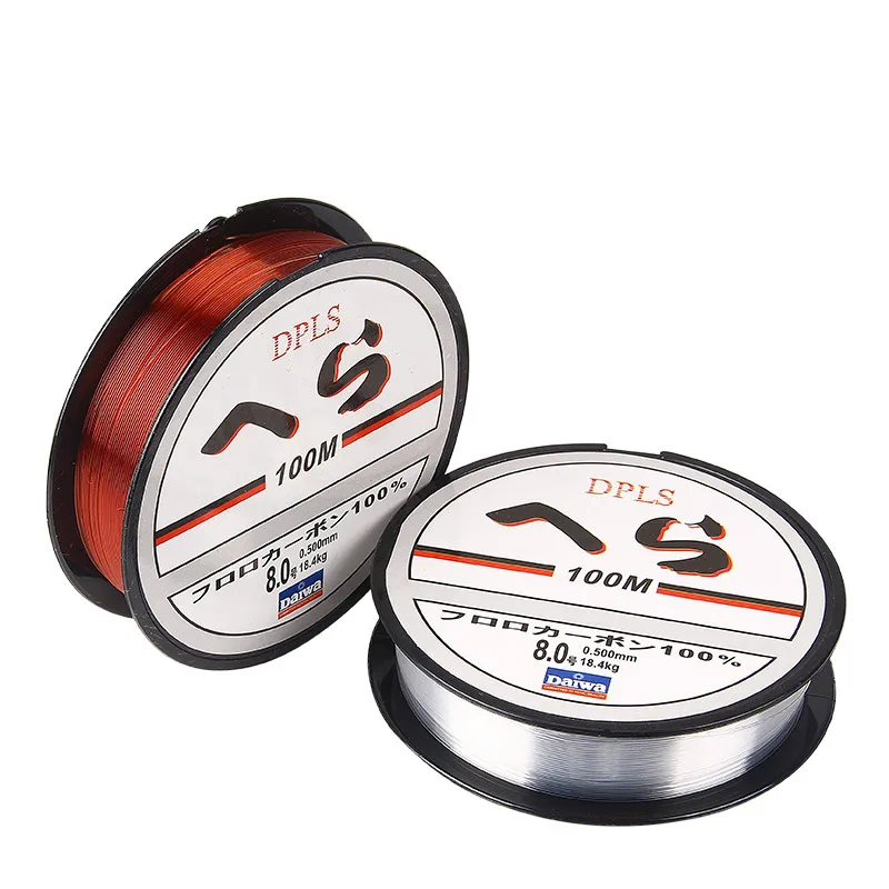 

SEAPESCA Super Strong Daiwa Nylon Fishing Line 2-40LB 100m Monofilament Line Japan Main Line for Carp Fishing Tackle White Red