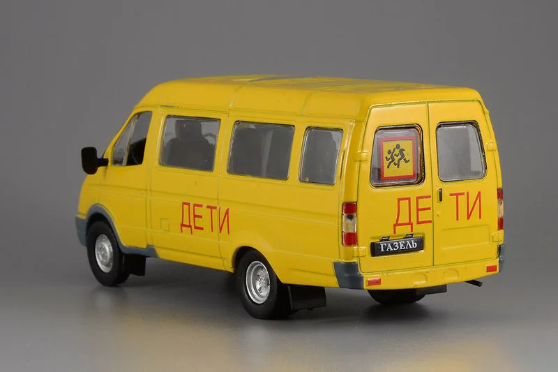 1/43 сплав российский газ автомобиль пассажирский автобус модель игрушки Классический Бизнес автомобиль коллекция игрушек