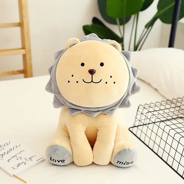 warm appease sunshine lion plush