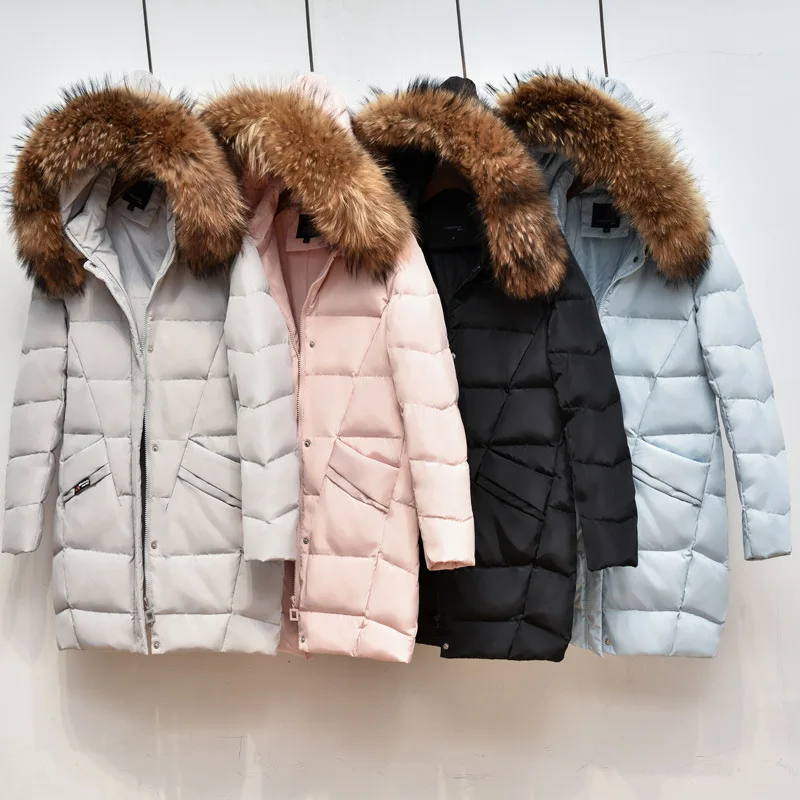 

2018 Winter New Style Large Fur Collar Women Coat Supply of Goods AliExpress EBay