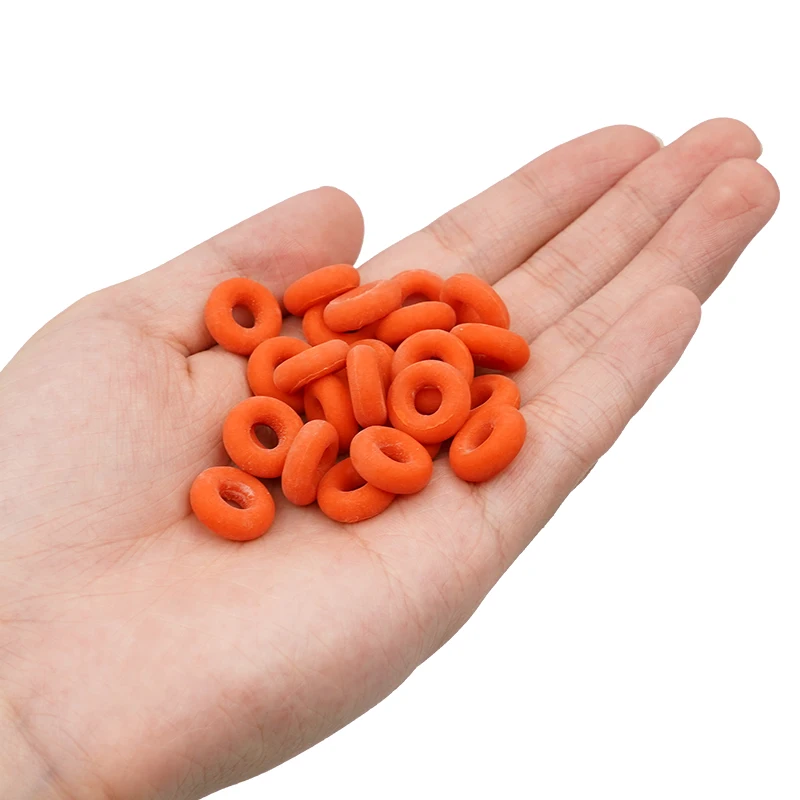 Cattle Collar Cattle Nose Rings 50Pcs Pig Cattle Sheep Cutting Tail Rubber Rings High Elastic Tendon Rubber Castrating Ring for Farm Animal Livestock