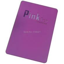 Лучший материал матовая отделка Pantone чернила печать золото и цвет VIP карты с пробивкой