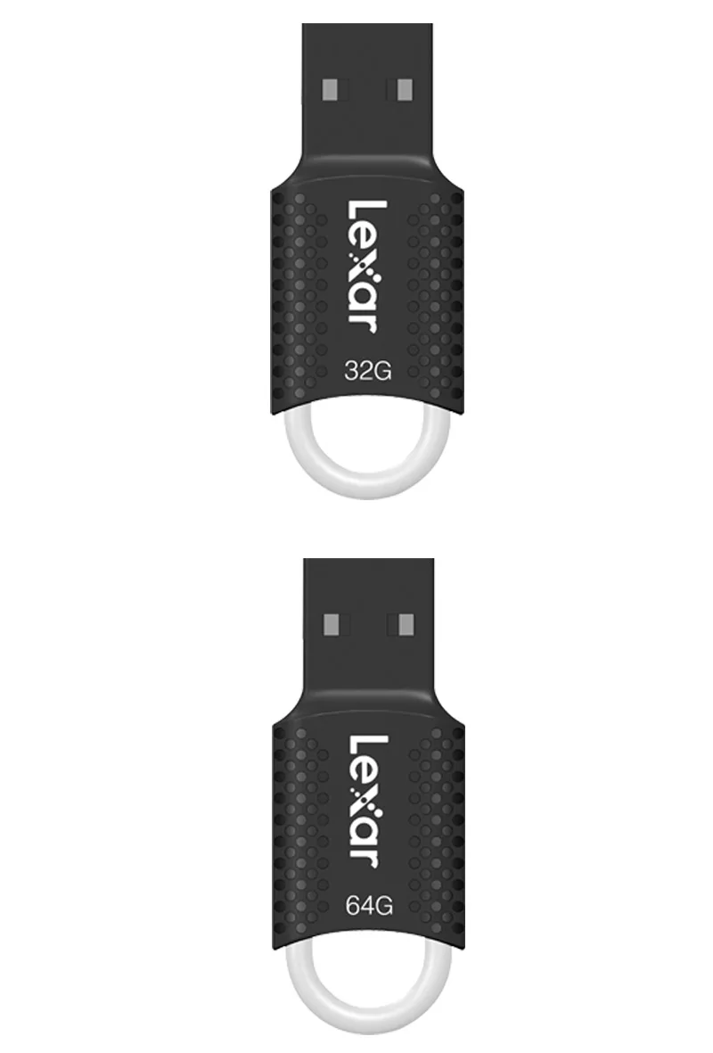 Lexar JumpDrive V40 USB флеш-накопитель 16 ГБ 32 ГБ 64 Гб ЧЕРНЫЙ Флеш-накопитель USB 2,0 компактный дизайн plug and play карта памяти флешка