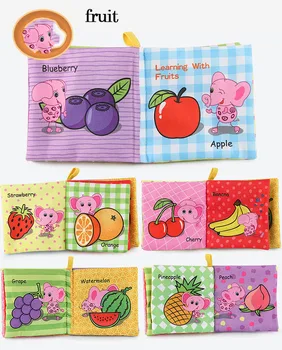 

New Infant Early childhood Education Puzzle Book Baby Observation Learning Enlightenment Books Children's Educational Toys