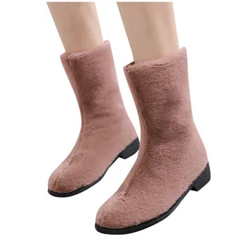

Winter Snow Boots For Women Fashion Womens Booties 2121 Winter Snow Boots Big Size Botas Mujer Plush Shoes Woman