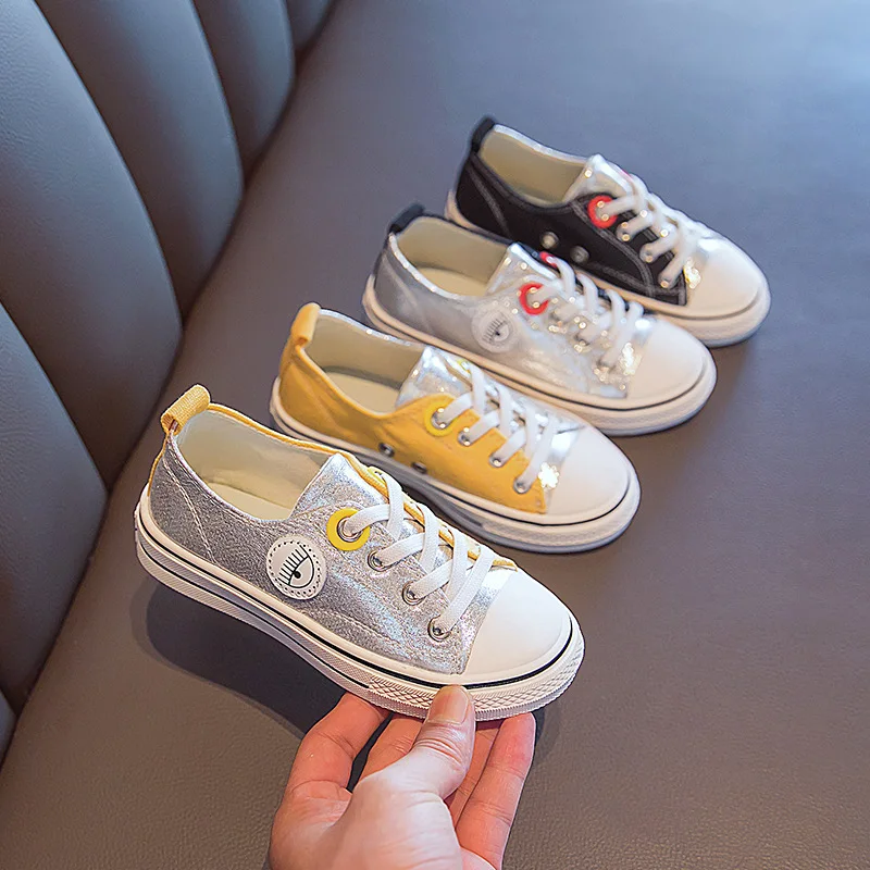 

CHILDREN'S Shoes Multi-color Selectable Girls Korean-style Solid Color Canvas Shoes BOY'S Anti-slip Casual Shoes Baby Cloth Shoe
