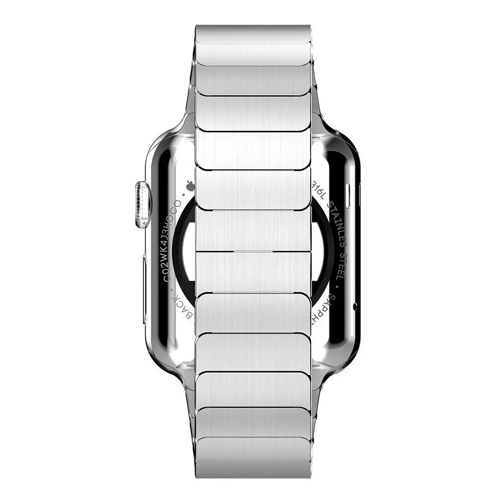 Ремешок из нержавеющей стали для Apple watch 38 мм 42 мм соединяющий ремешок браслета 40 мм 44 мм ремешки для часов для iwatch серии 4 3 2 1