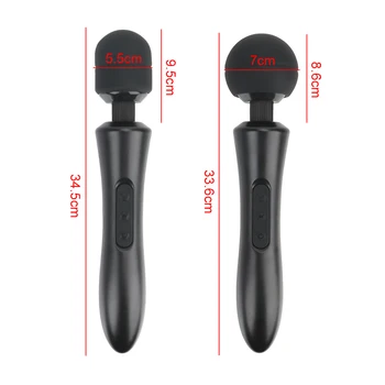 20 Modes Huge Magic Wand Vibrators for Women USB Charge Big AV Stick Female G Spot Massager Clitoris Stimulator Adult Sex Toys 6