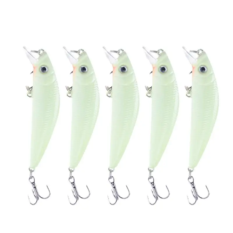 5 шт. Реалистичная практичная светится в темноте искусственная яркая светящаяся