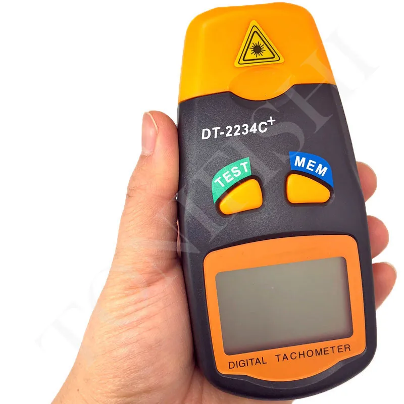

New Handheld Digital Photo Tachometer RPM Meter 2.5-99999 RPM High Accuracy LCD Noncontact Motor Lathe Photoelectric Speedmeter
