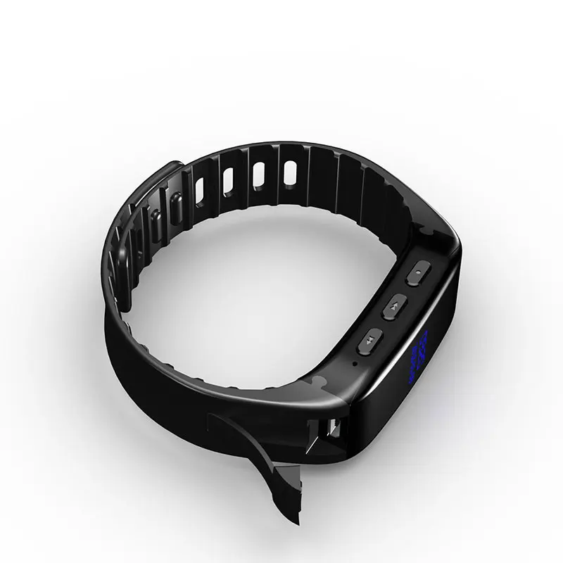 8GB Браслет мини-диктофон Gravador De Audio Маленький Цифровой Диктофон Часы активированное записывающее устройство MP3-плеер Espia