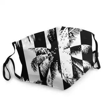 

Coconut Tree Adult Cycling Wearing Mouth Face Mask Cool Anti Haze Smog Dust Windproof Protection Mask Respirator Mouth Muffle