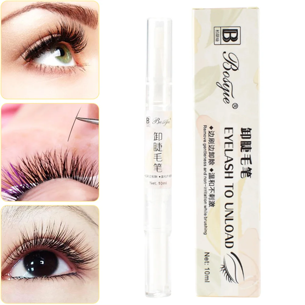 Grafting Eyelashes Glue Remover Pen Painless No Stimulation False Lashes Eyelash Extension Cleaner HJL2019