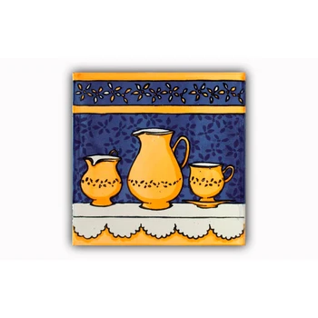 

Ceramic tiles made by hand. BOX OF 10 UNITS