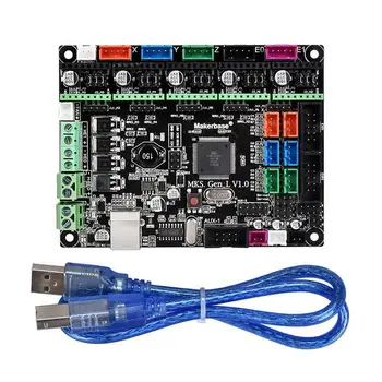 

50pcs/lot MKS Gen L V1.0 Integrated control PCB Board Reprap Ramps 1.4 support A4988/DRV8825/TMC2208 Driver For 3D Printer parts