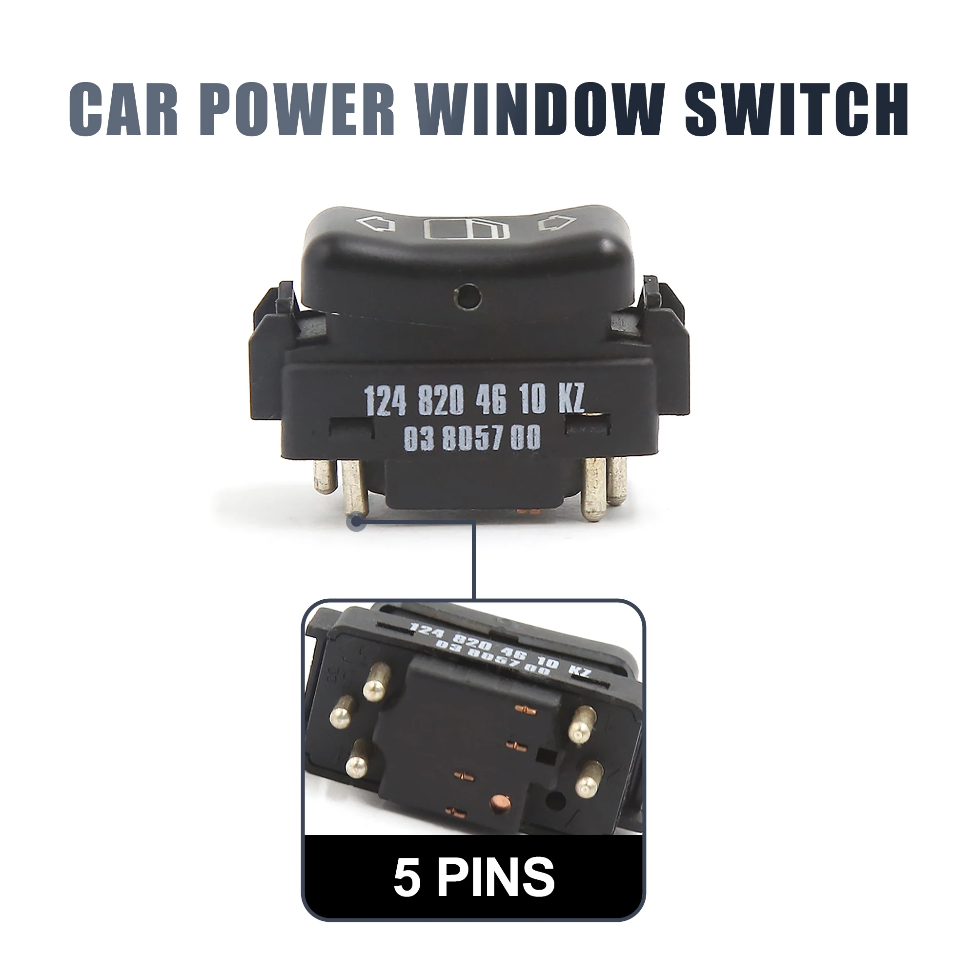 ヨッコ X Autohaux Front Left Master Control Power Window Switch