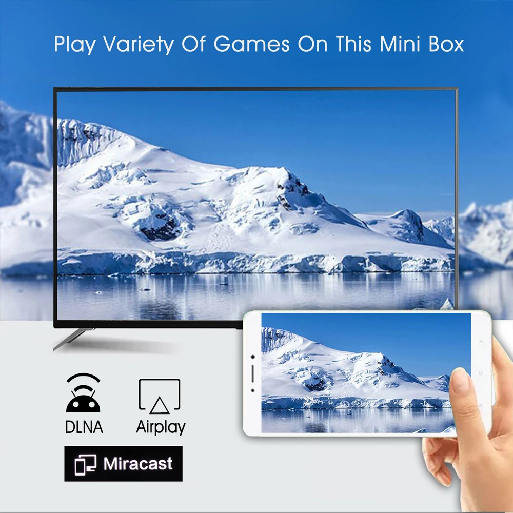 Dispositivo de Tv inteligente A95X R3 Plus, decodificador con Android 10, 6k, 2G, 16G, 4G, 32G, 64G, WIFI 2,4G y 5G, compatible con BT, Youtube, Quad Core, Mini reproductor multimedia - Imagen 6