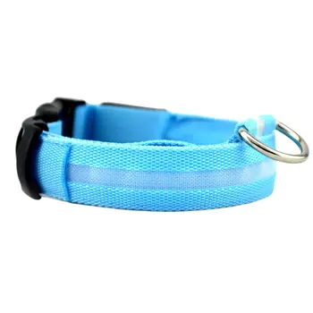 

Pet Led Light Collar Anti-Lost Dog Collar Set Luminous Dog Ring Wire Mesh Collar Led Supplies Pet Supplies