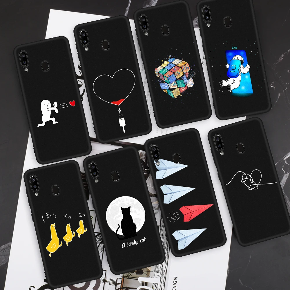 Cute Cartoon Stylish Phone Case For Samsung Galaxy A51 A71 M10 S M20 M30 A10 A20 A30 A50 A60 Silicon Back Cover Capa |