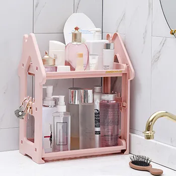 

3 Layers Spice Rack Kitchen Storage Spice Storage Rack Multi-scenario Application Kitchen Storage Rack House Shape #10