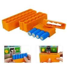 SUNKKO – batterie au Lithium 18650 avec fixation à une rangée fixe et Double face, pour soudage par points, support fixe