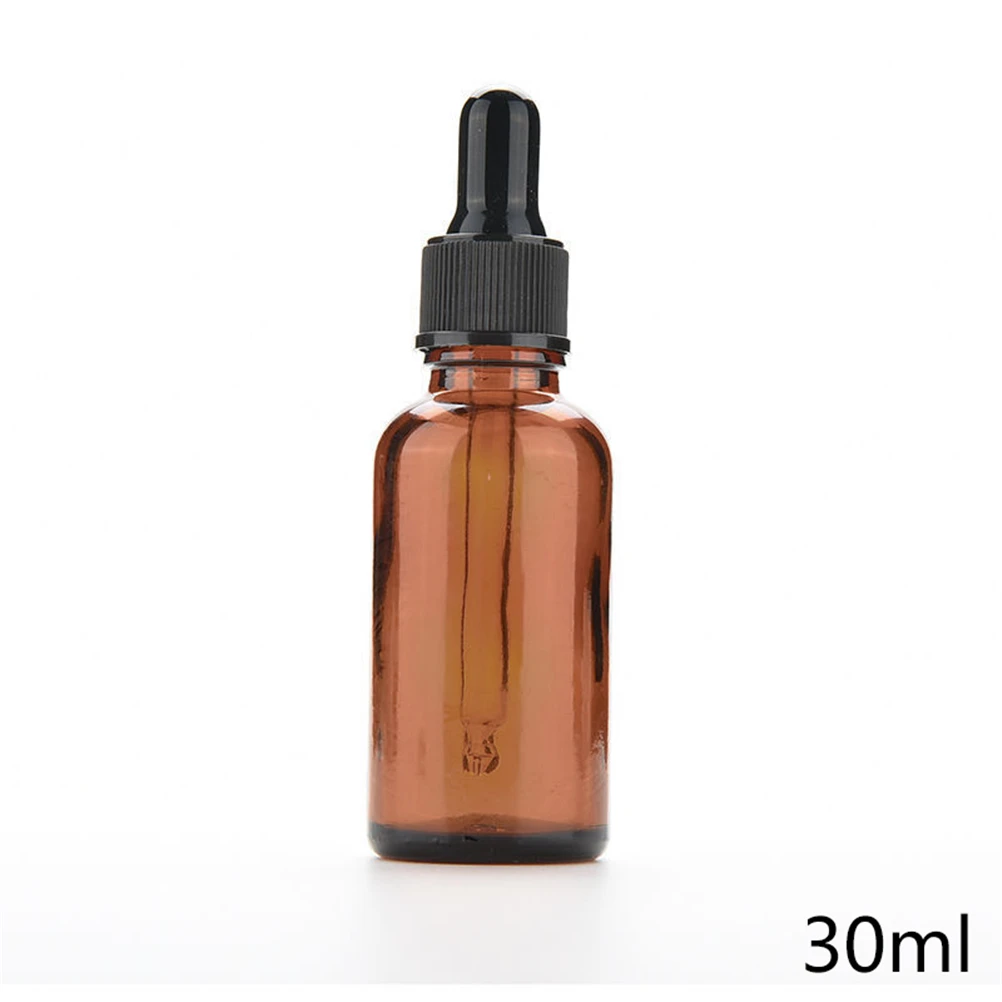 30ML Amber Glass Liquid Reagent Pipette Bottle for storing chemistry laboratory chemicals perfumes and colognes accessories 1pc