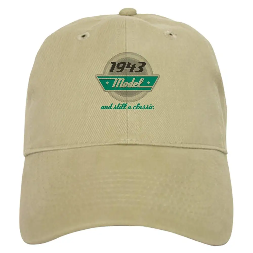 1943 Birthday Vintage Chrome Baseball Cap